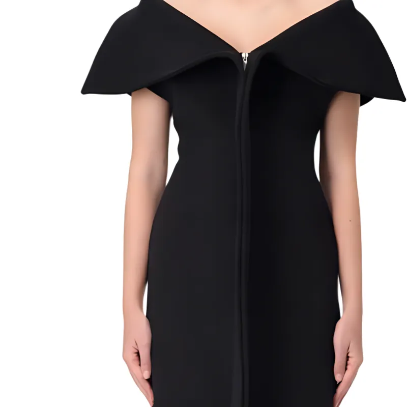 Ferragamo Off-The-Shoulder Mini Dress-4