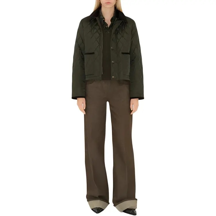Burberry Long Sleeved Quilted Jacket-2