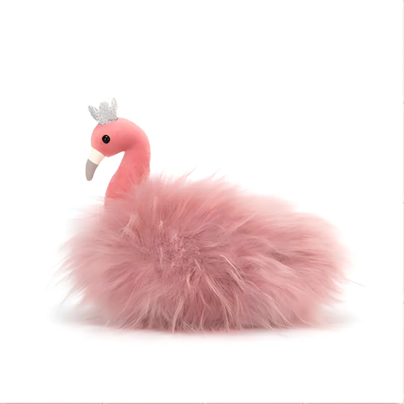 JELLYCAT Bird Collection Unique Flamingo Wallet Dolls Plush Doll 17cm Height-1