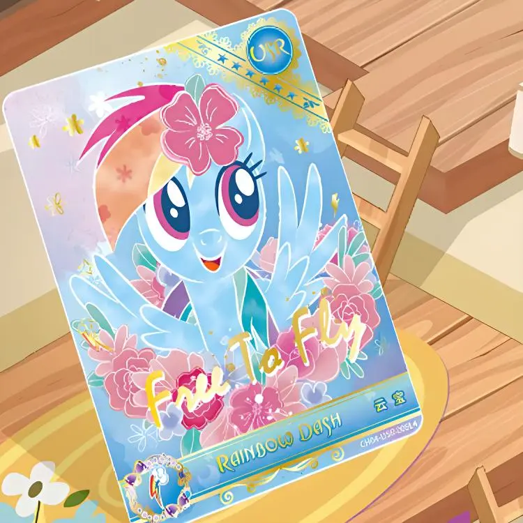 KAYOU My Little Pony, Eternal Friendship Card, Rainbow Bag, 4th Edition IP/Anime Cards 5 Pc/Bag-1