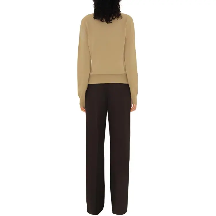 Burberry Logo embroidered Cashmere Jumper-2