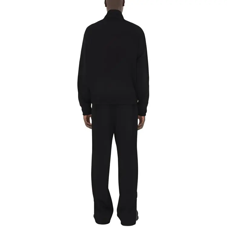 Burberry Logo Embroidered Zipped Sports Jacket-3