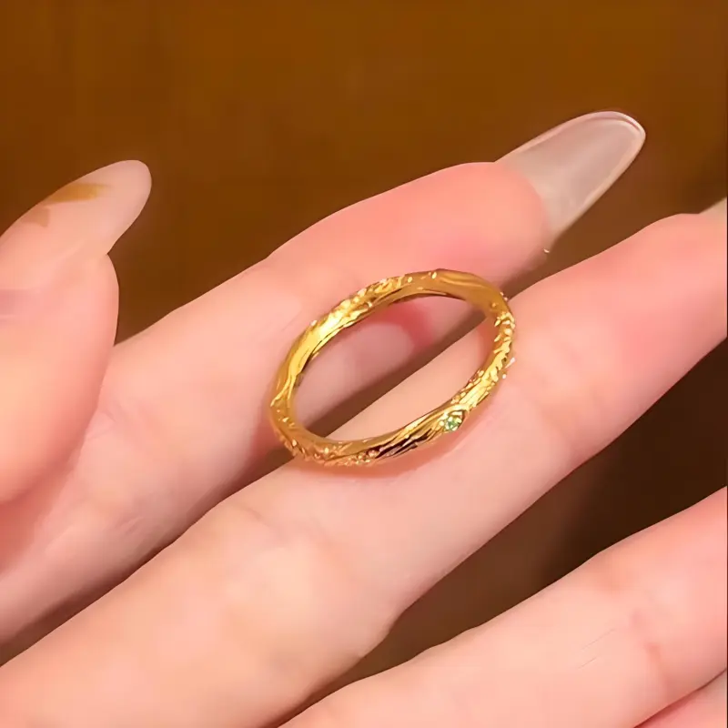 Moon Jewelry Alloy Rings Unisex-4