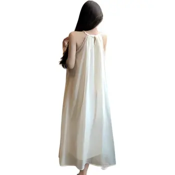 ZCDECO Slip Dress Women's Apricot