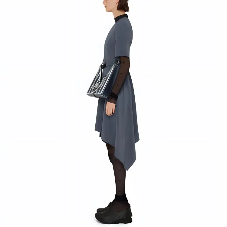 Givenchy SS22 Short Sleeved Dresses Women's Midnight Blue-3