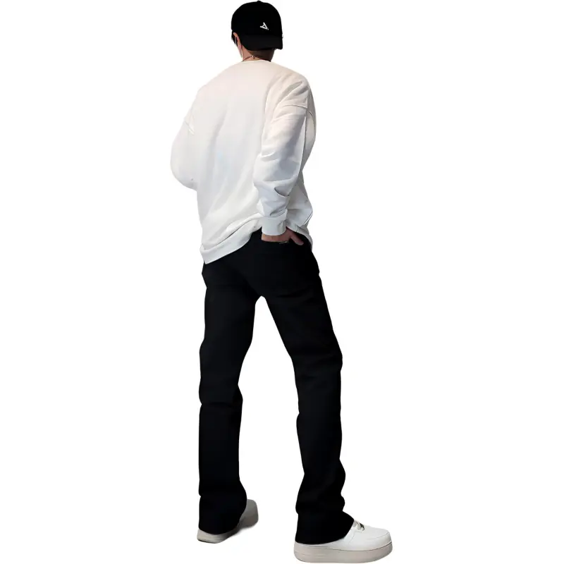 KVIV Jeans Unisex Carbon Black-1