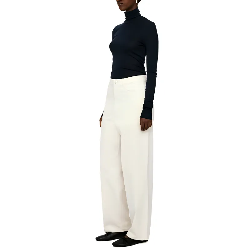 ARKET Casual Pants Women's Ecru-1