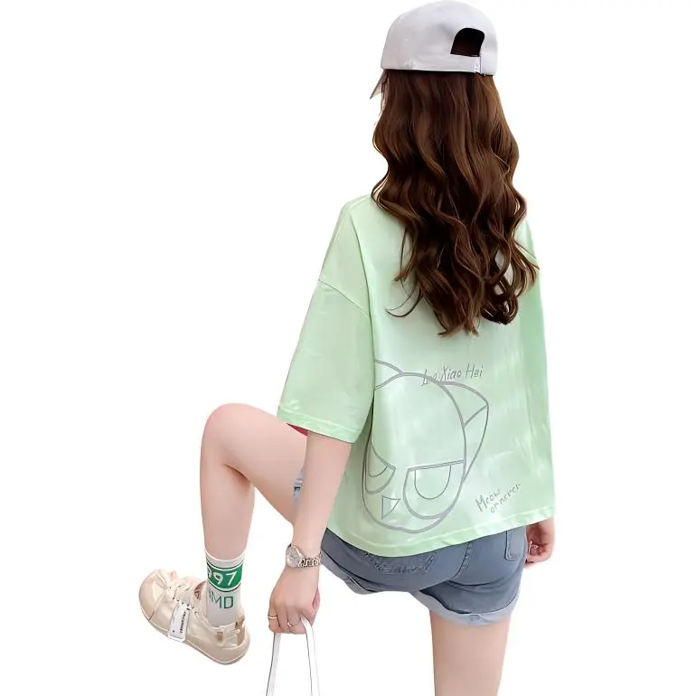 The Temptation Of The Muse Drop Shoulder Sleeve T Shirt Women's-0