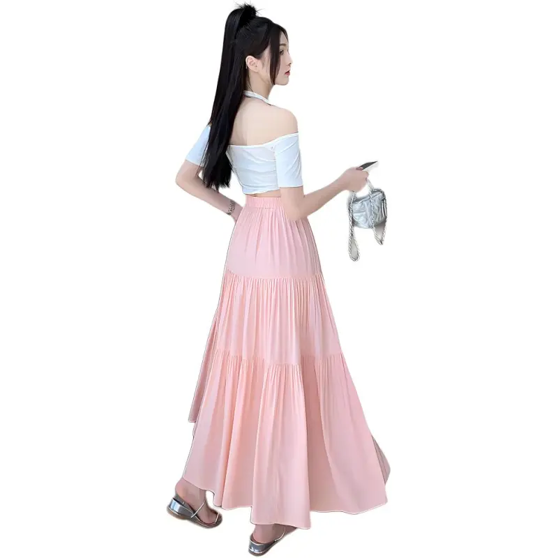 The Temptation Of The Muse Casual Long Skirts Women's-1