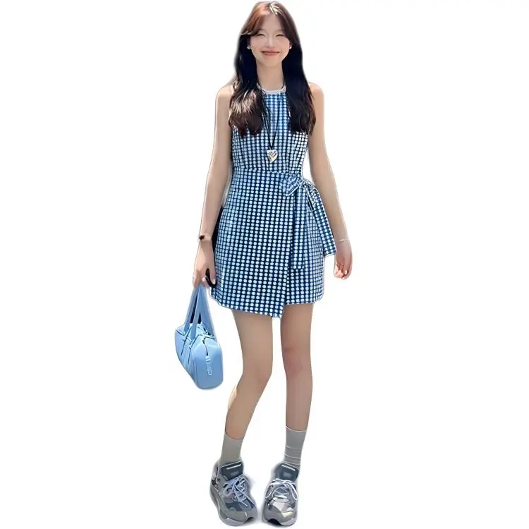 GOSO Sleeveless Dress Women's Image Color-5