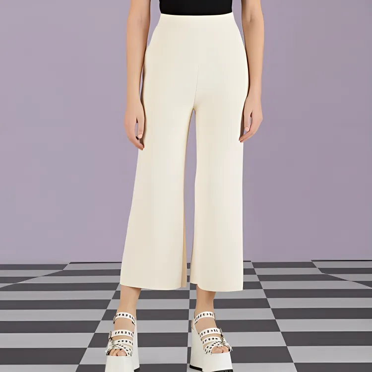GUCCI SS23 Casual Pants Women's Light Yellow-2
