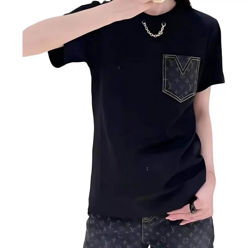 LOUIS VUITTON Monogram Pocket T-Shirt-3