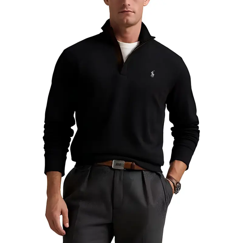 Polo Ralph Lauren SS25 Sweatshirt Men's Black-1