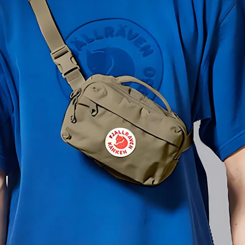 Fjallraven Polyamide Shoulder Bag, Crossbody Bag, Handbag Regular Unisex Clay-4