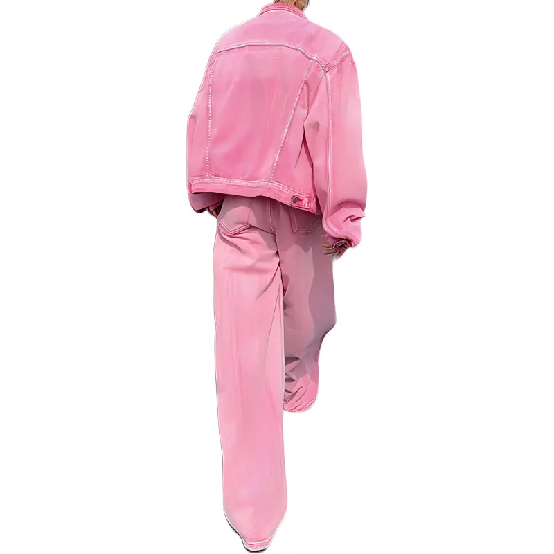 FA2LO Casual Sportswear Unisex Pink-2