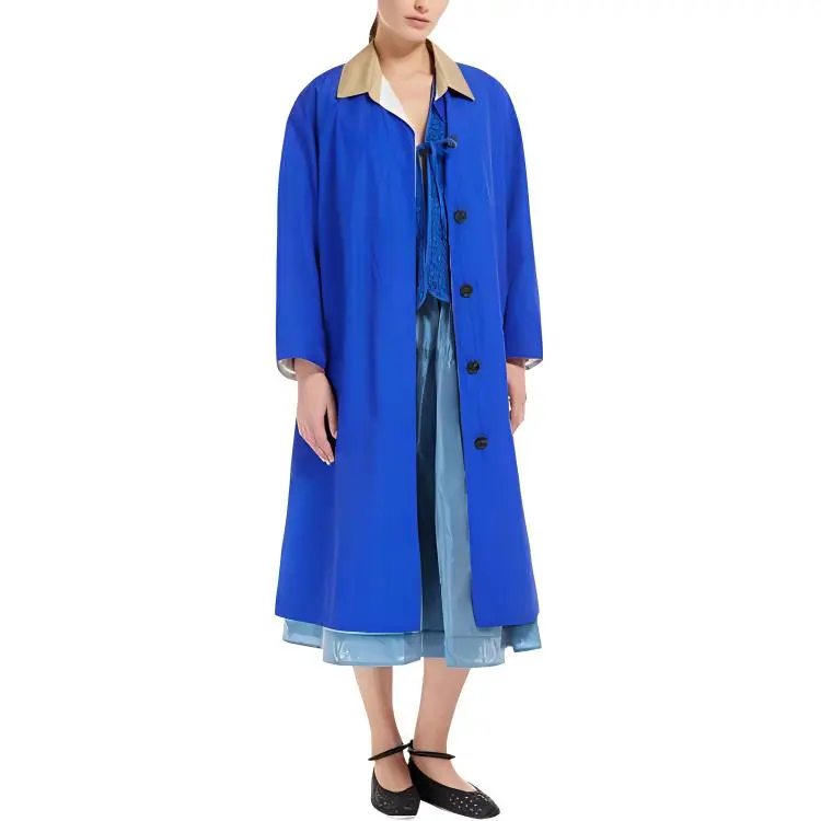 WEEKEND MaxMara Casual Long Skirt Women's Blue-3