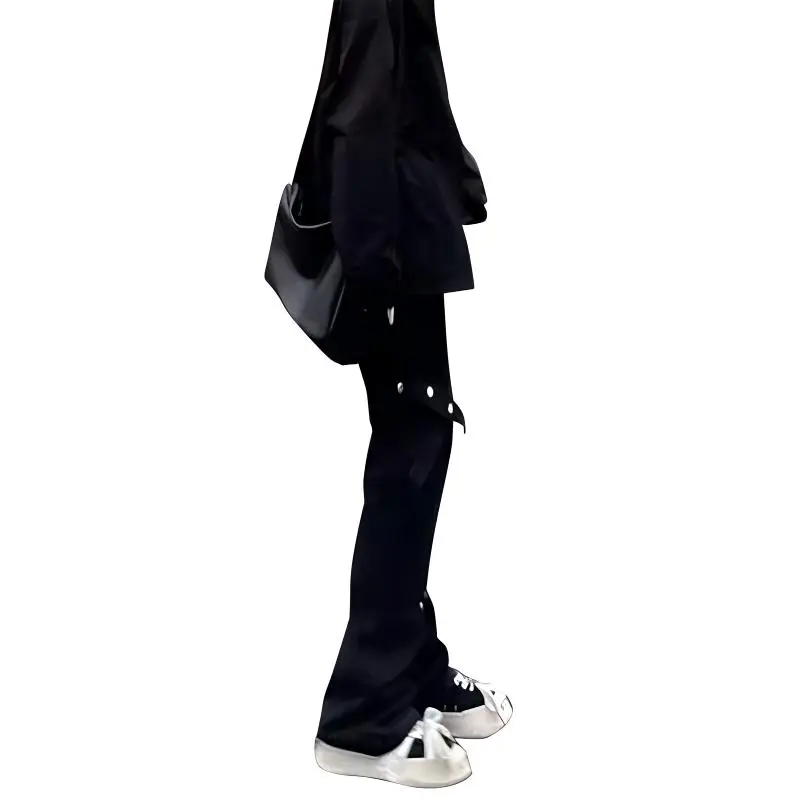 PAINT STAIN Jeans Unisex Black-1