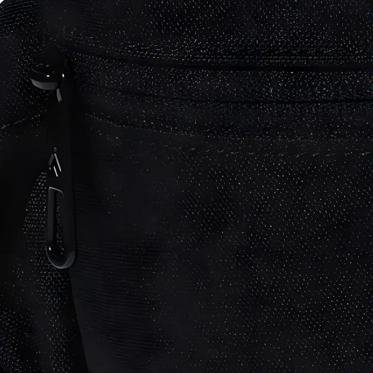 FILA Polyester Shoulder Bag, Crossbody Bag, Sling Bag Mini Unisex Black-4