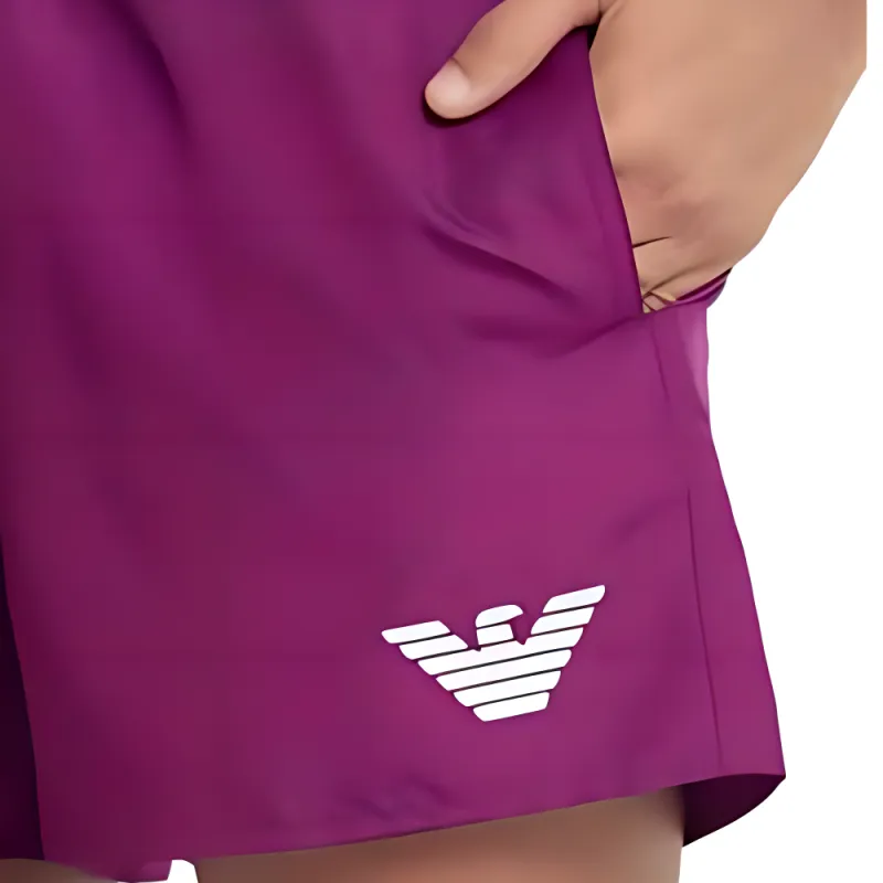 EMPORIO ARMANI SS24 Casual Shorts Men's Purple-4