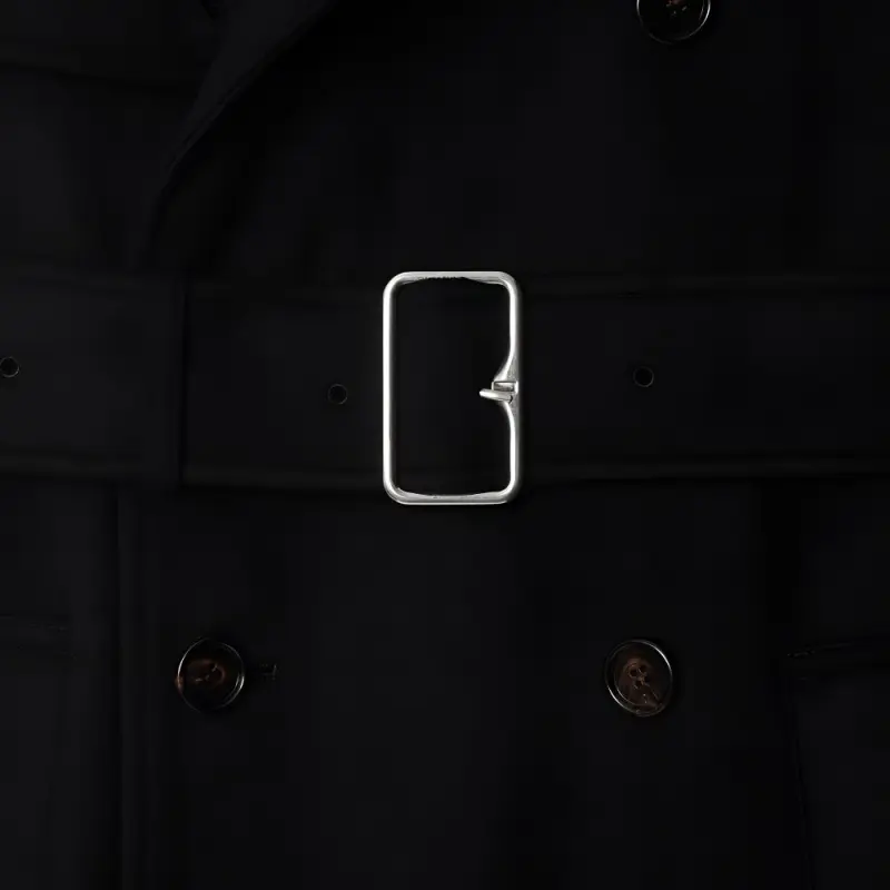 Burberry Trench Coat Women's Black-4