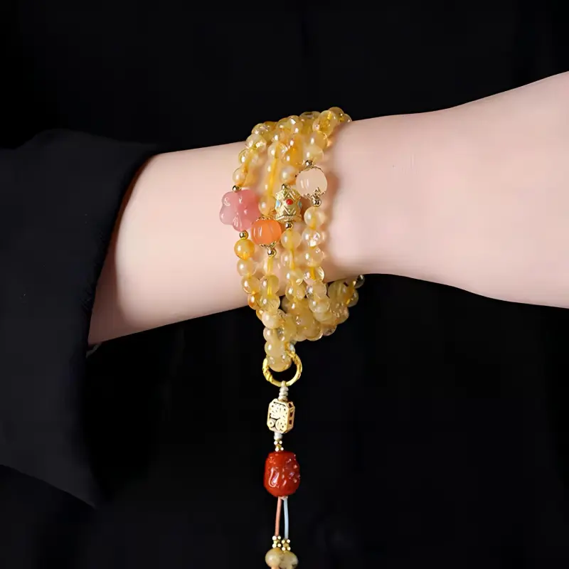 Atsuyama Crystal Bracelets Unisex-2