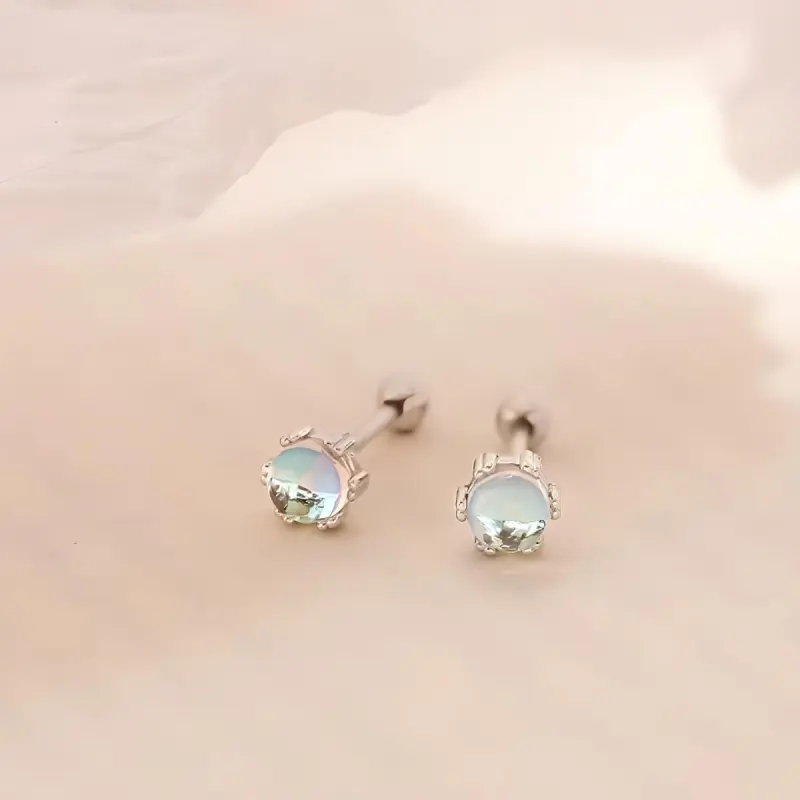 BLESSED BULLET Alloy Stud Earrings Unisex-10
