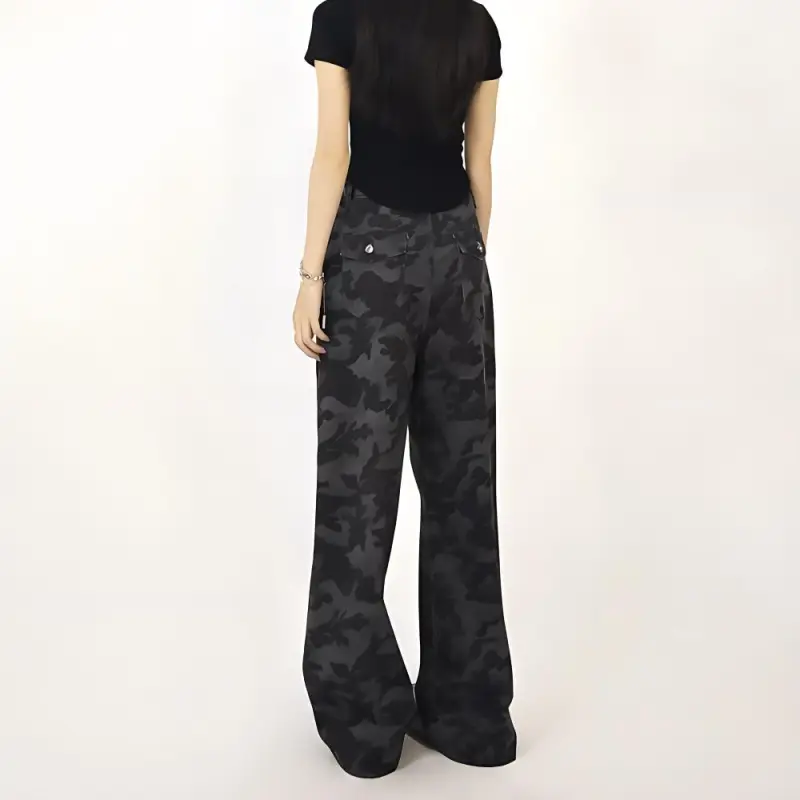 HELEH Jeans Women's Camouflage-4