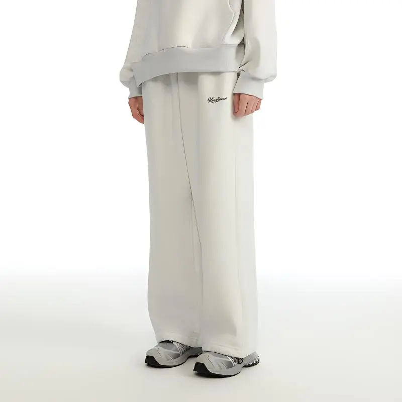 KING PRINCE Casual Pants Women's Gray-3
