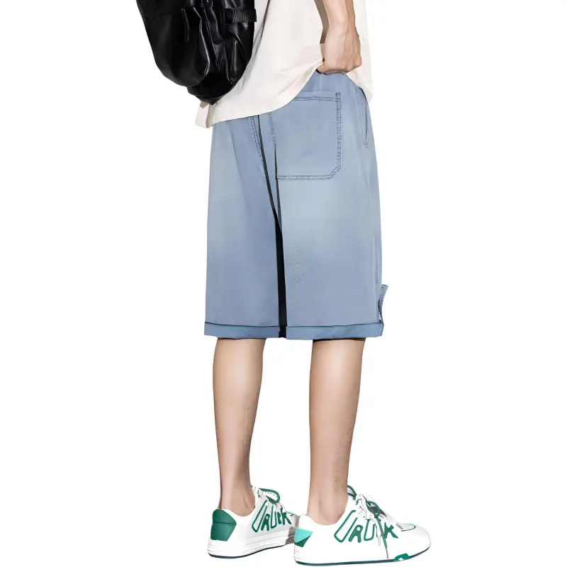 JUCY JUDY Denim Shorts Unisex Blue-1
