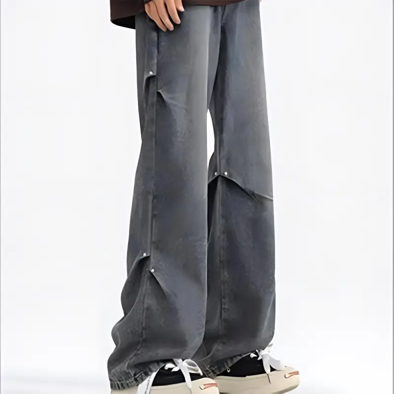 PAINT STAIN Jeans Unisex Dark Purple-64