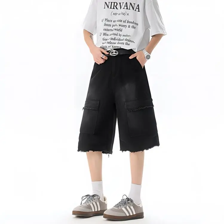 POLAR BEAR Denim Shorts Unisex-6