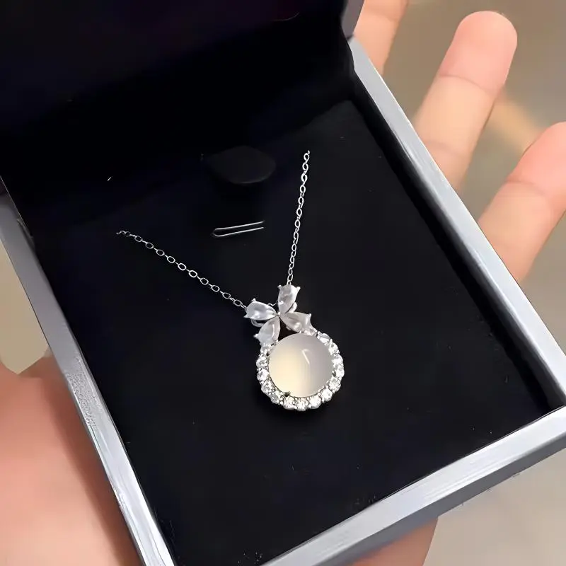 Happy Tide 925 Sterling Silver Necklaces Women's-1