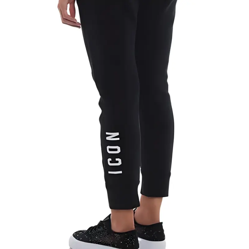 DSQUARED 2 Knitted Sweatpants Women's Black-5