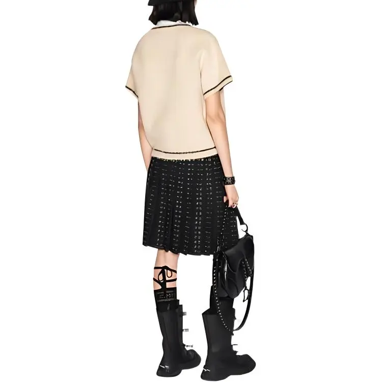 DIOR FW22 Cashmere Sweater Women's Ecru-2