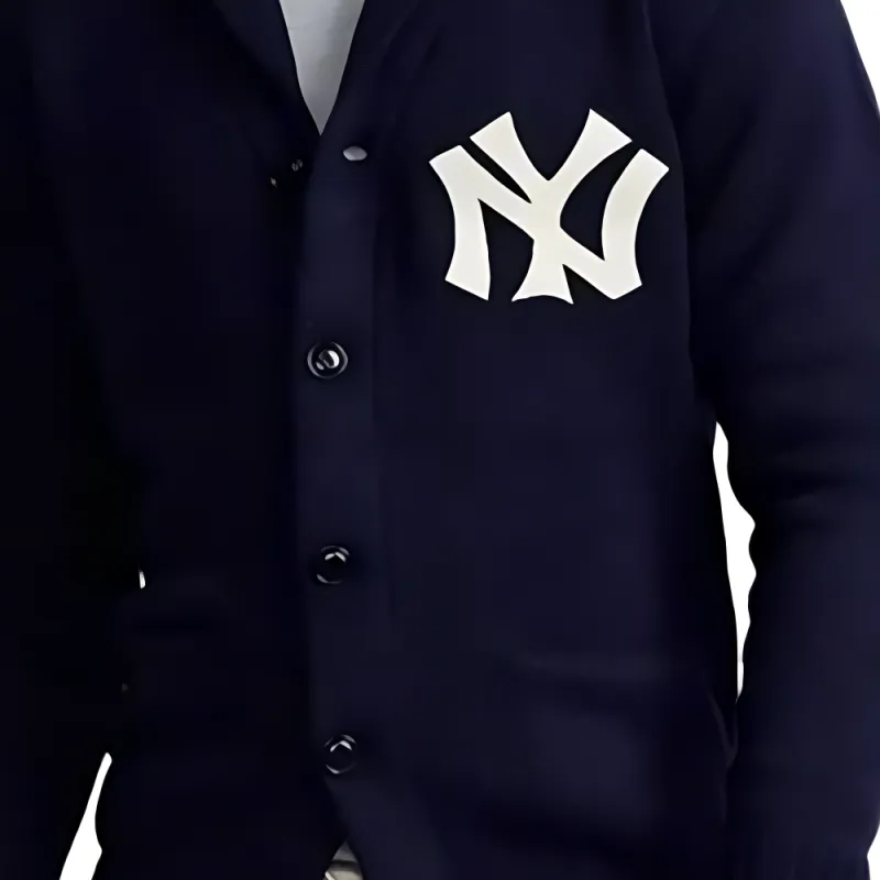 Polo Ralph Lauren x Yankees FW24 Sweater Men's Marine Blue-5
