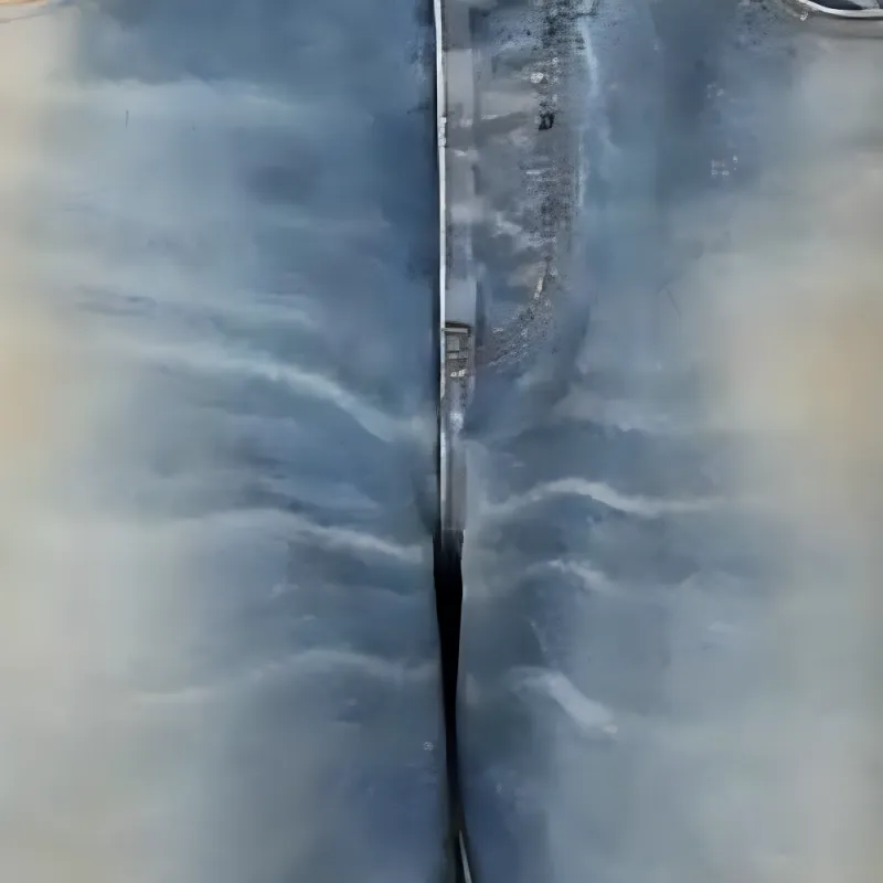 LOUIS VUITTON Sunfaded Effect Denim Skate Pants-5