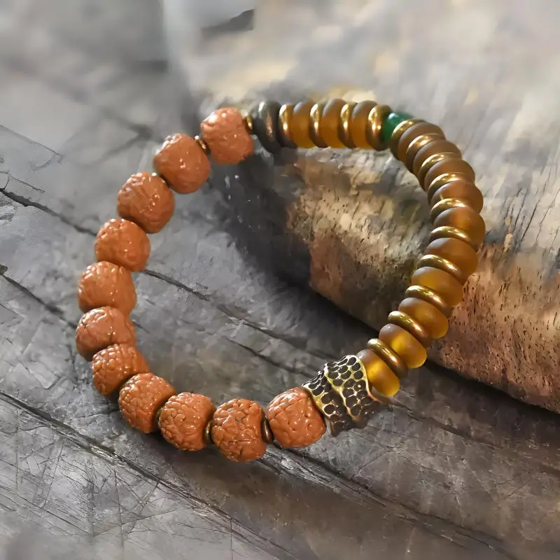 MUXIANG Colored Glaze Bracelets Unisex-3