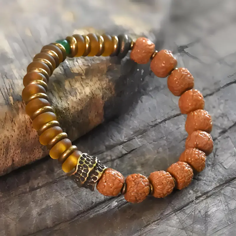 MUXIANG Colored Glaze Bracelets Unisex-4