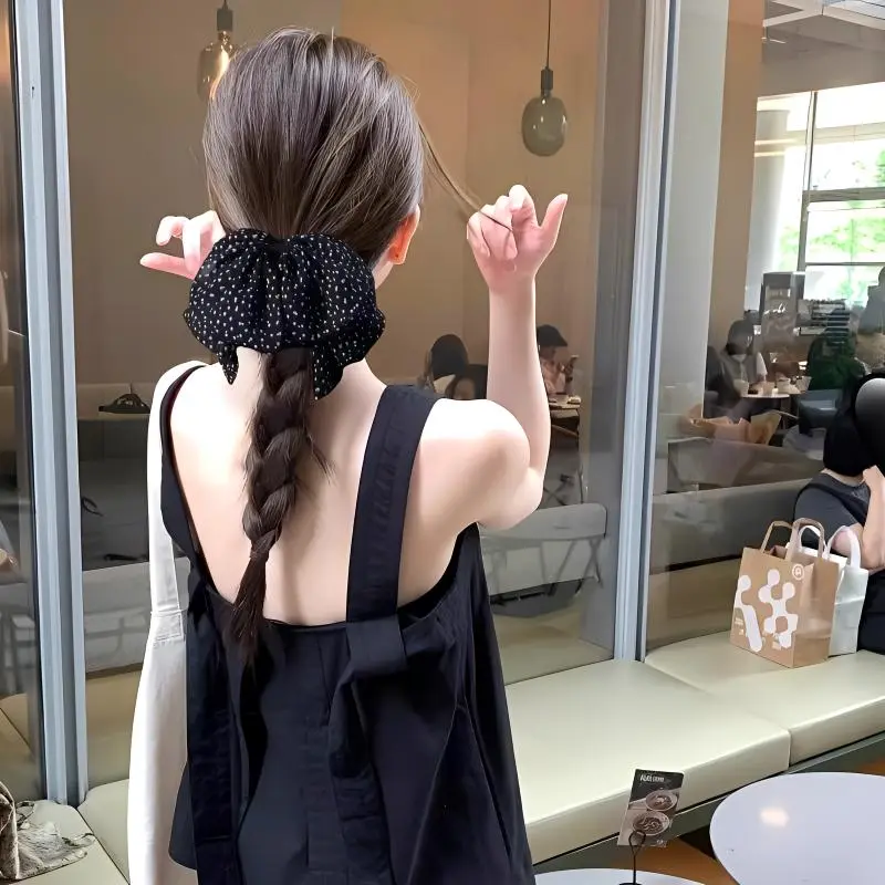 Danqin Chiffon Hair Clips Women's-2