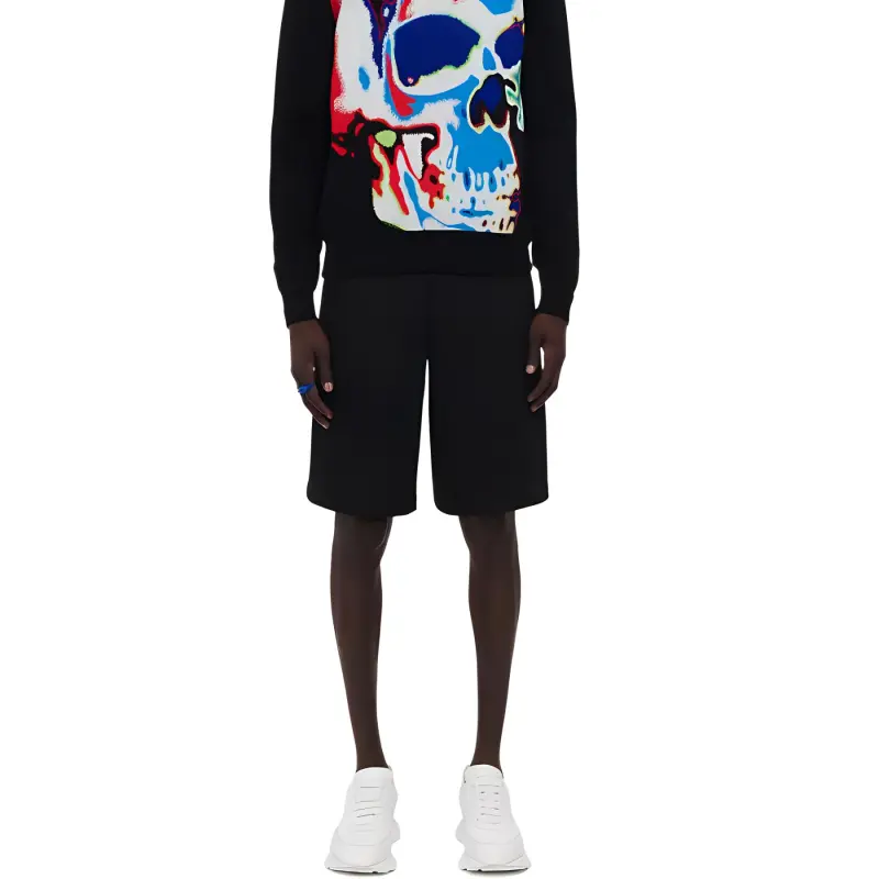Alexander McQueen Skull Graphic Printed Crewneck Sweatshirt-4