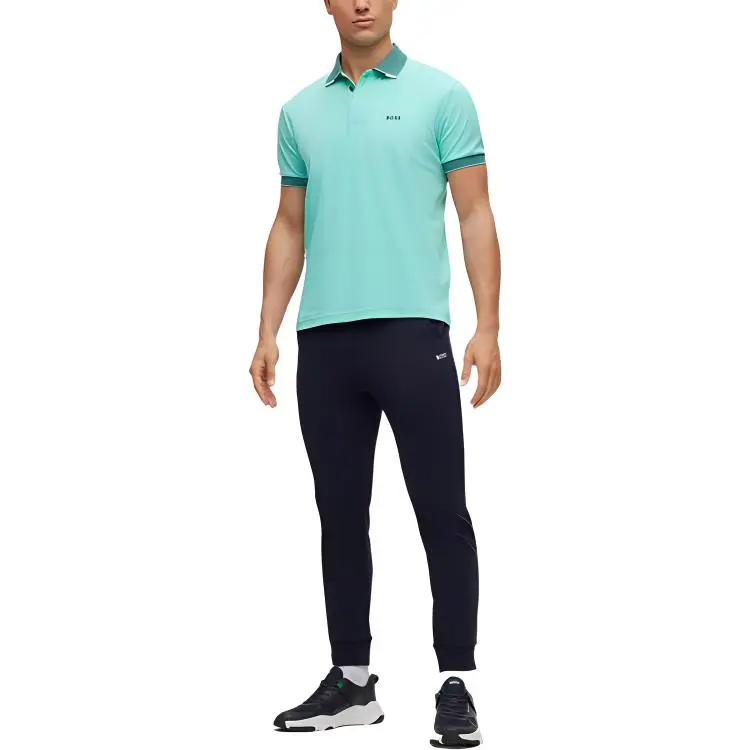 HUGO BOSS Knitted Sweatpants Men's Dark Blue-3