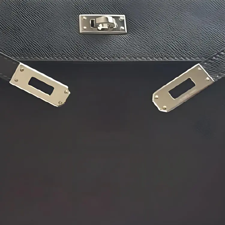 HERMES Kelly Mademe Cow Leather Kelly Bag Shoulder Bag Crossbody Bag Handbag Regular Women's Graphite Gray-2
