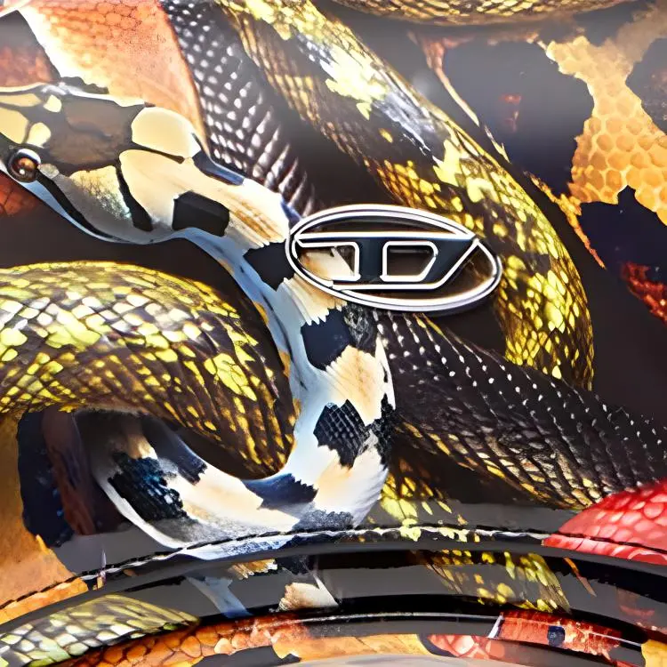 DIESEL New Year Of The Snake Capsule Cross Body Bag-4