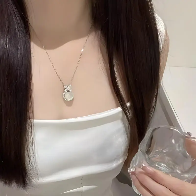 KEMLAIDA 999 Fine Silver Necklaces Women's-2