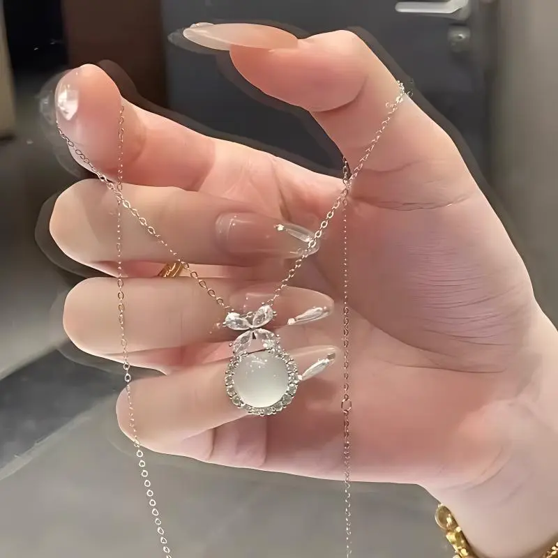 KEMLAIDA 999 Fine Silver Necklaces Women's-3