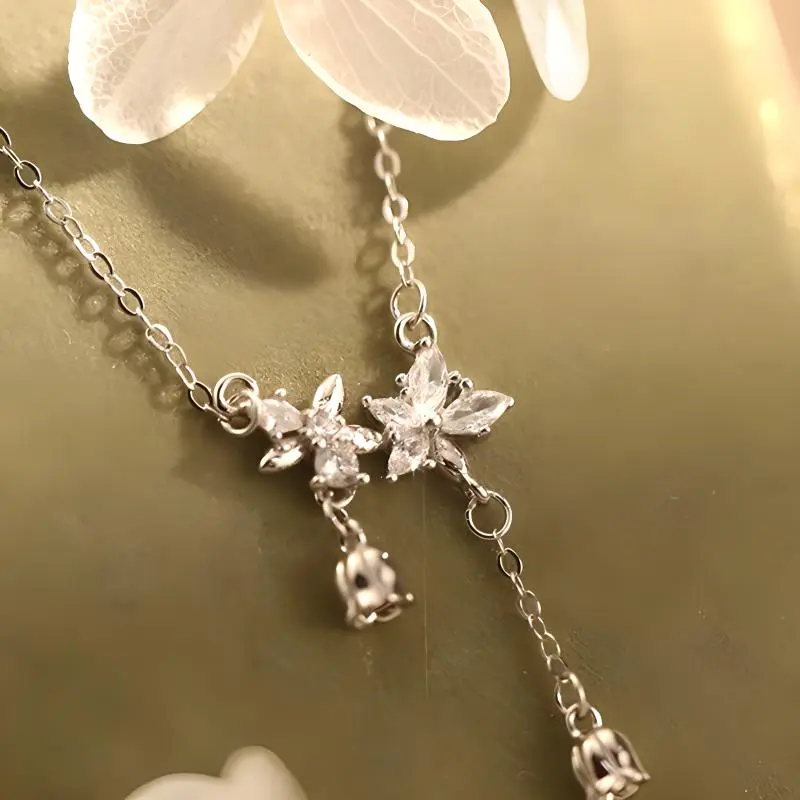 KEMLAIDA 999 Fine Silver Necklaces Women's-4