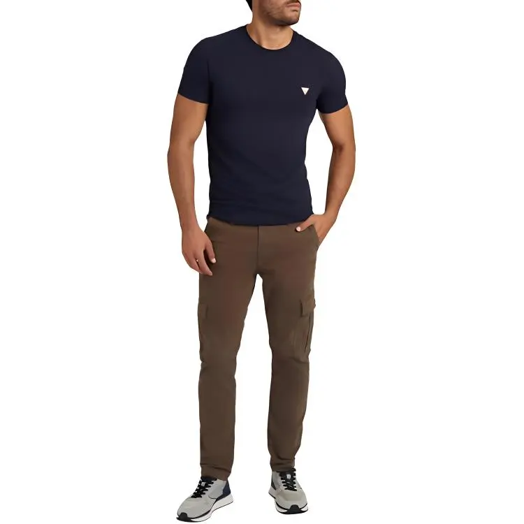 GUESS T Shirts Men Blue-2