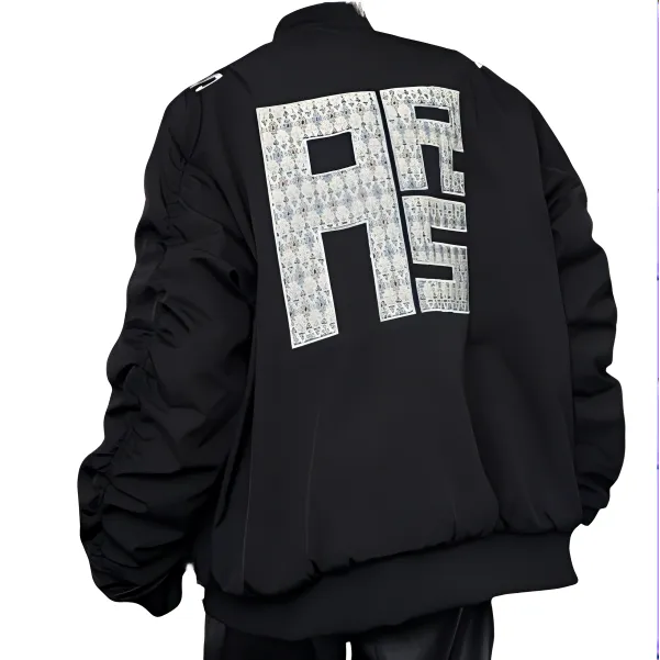 AMBER LIGHT Baseball Jacket Unisex-1