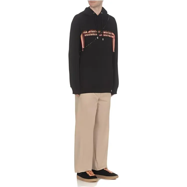Lanvin High Waist Twisted Chino Trousers-1