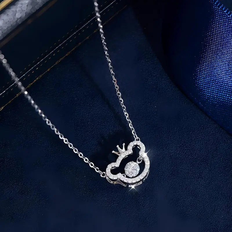 KEMLAIDA 925 Sterling Silver Necklaces Women's-4